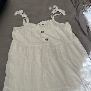 Torrid brand ivory dress size 3